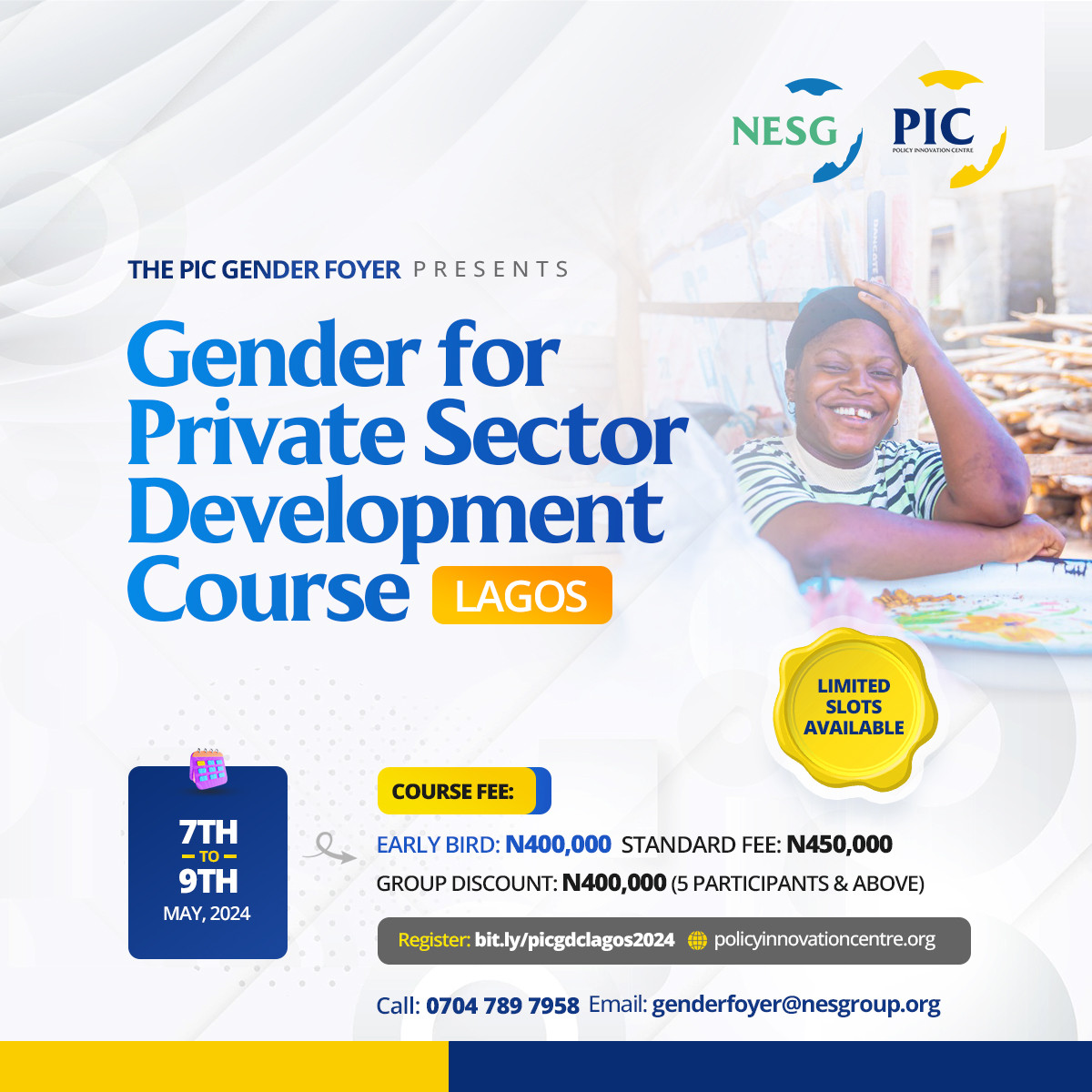 Gender for Private Sector Development Course in Lagos